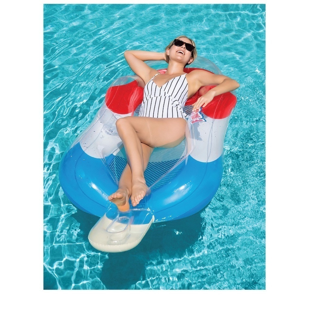 Firecracker giant Popsicle Lounge pool float - Picture 7 of 9
